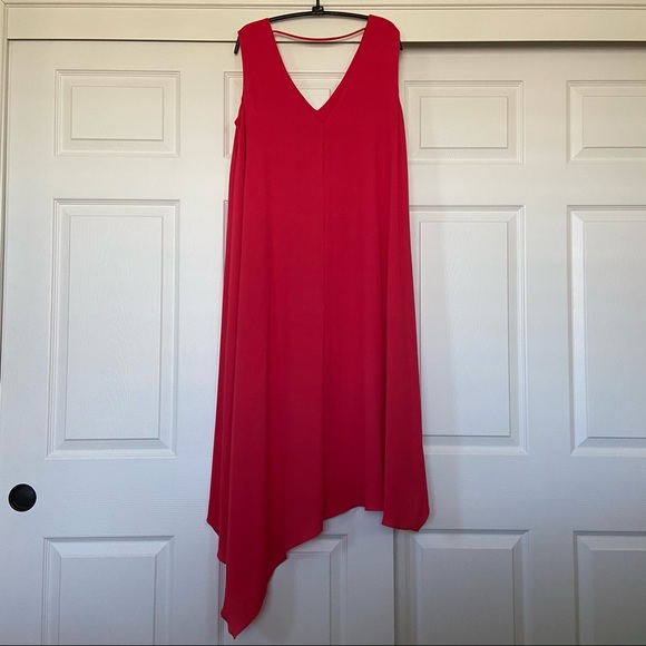 BCBGMaxAzria Kaira asymmetrical layered dress - Picture 2 of 5